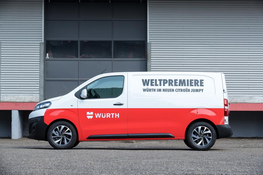  Citroen Jumpy Wurth 2018 Concept 2016 года  (фото 9 из 11)